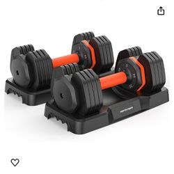 Adjustable Dumbbells Set