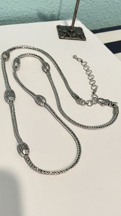 Fine 925 Silver Solid Necklace