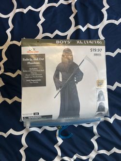 Boys' Fade In and Out Phantom Halloween Costume XL