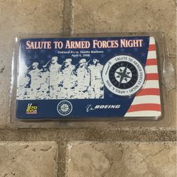 Salute To Armed Forces Night Oakland Vs. Mariners April 6, 2006