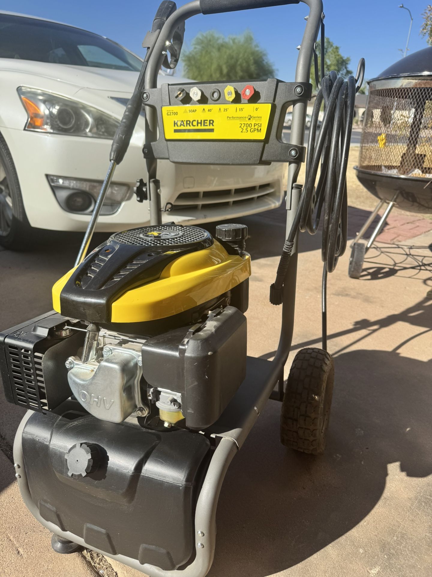 Gas Power Water pressure