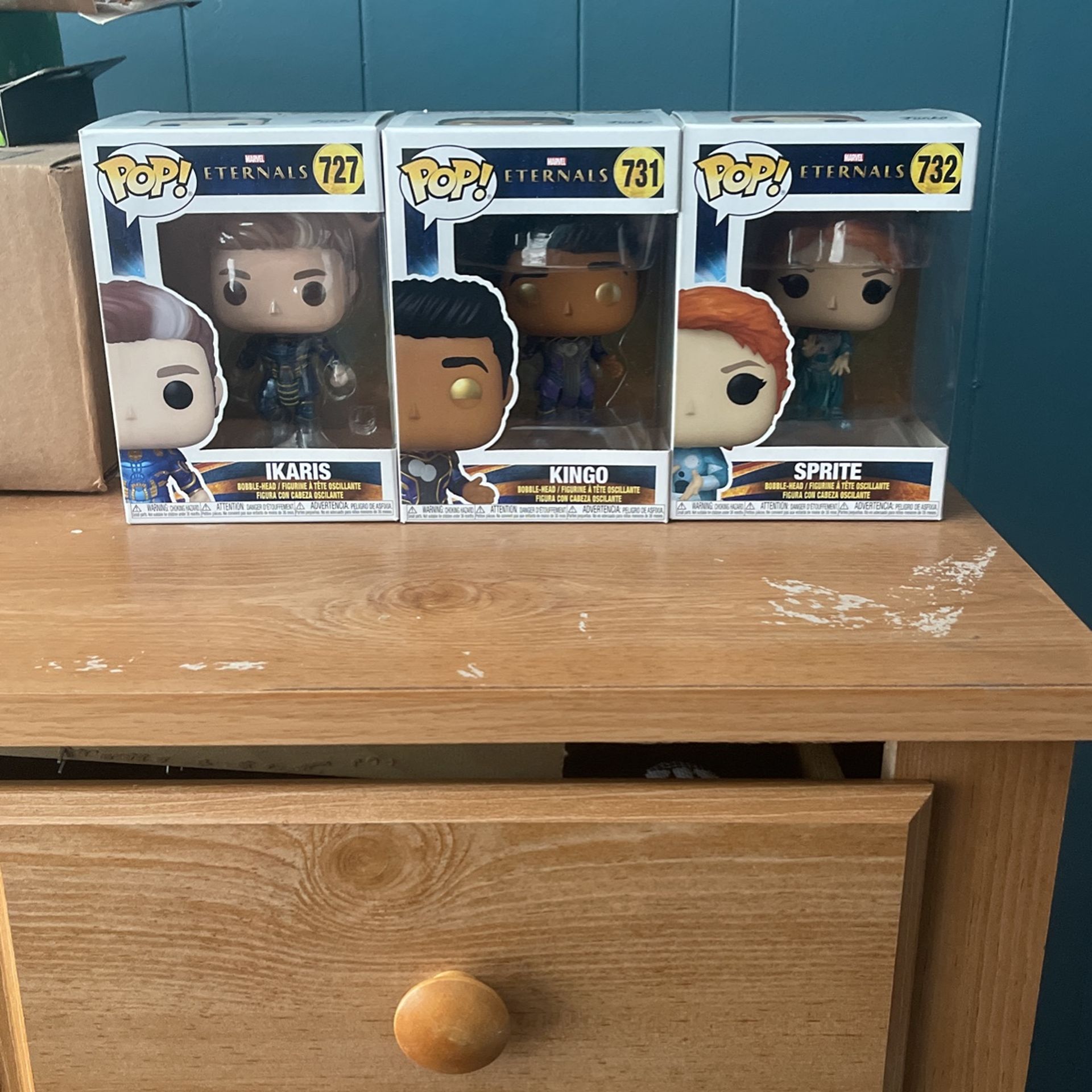 Three Eternal Funk Pops