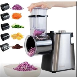 Electric Cheese Grater Stainless Vegetable 