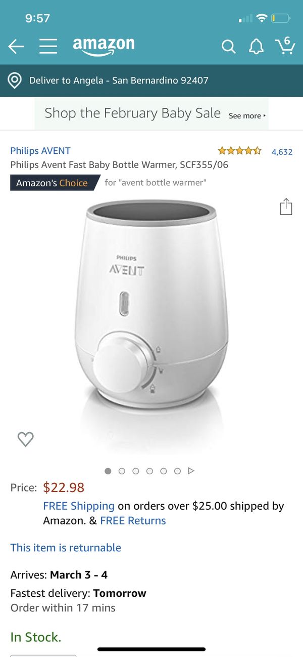 Avent Bottle Warmer for Sale in San Bernardino, CA - OfferUp