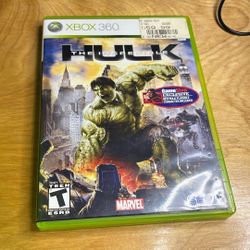 Xbox 360 - The Incredible Hulk 