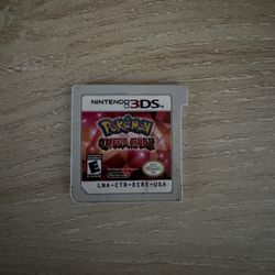 Pokemon Omega Ruby 3DS CARTRIDGE ONLY, TESTED
