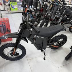 Tuttio Soleil 01 SE Electric Dirt Bike 37MPH! Finance For $150 Down Payment!! 