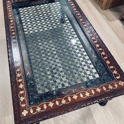 🔥 SALE: Coffee Table - Wood And Iron - India / Morrocco 