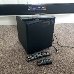 Samsung Sound Bar And Subwoofer 