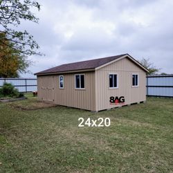 24x20 Storage Shed 