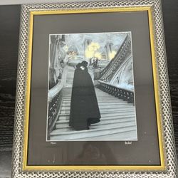 Framed Limited Edition Print — Masked Phantom on Grand Staircase by Gary Seidel (36/250)