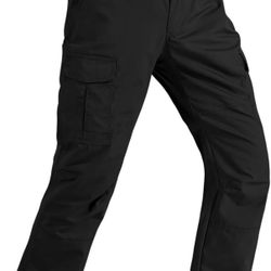 Mens Work Pants Ripstop Waterproof