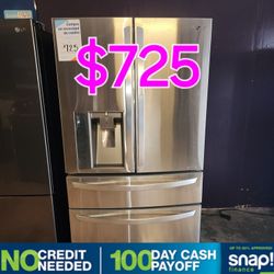 LG French Doors Full Size Refrigerator 