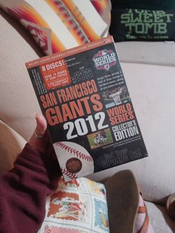 San Francisco Giants 2012 World Series Dvds