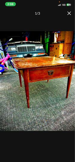 Basset End Table and a storage coffee table