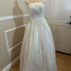 White Quinceañera Dress