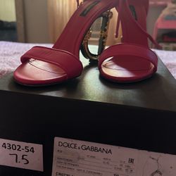 authentic Dolce & Gabanna heels 