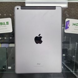 Unlocked Black iPad 6 128gb LTE