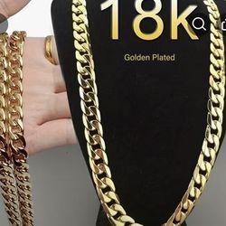 New Cuban Link Gold Chain