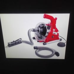 New Ridgid Power Clear Drain Cleaning Machine Kit 120v Drain Cleaner 