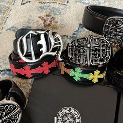 Chrome Hearts Leather Belt multiple sizes 