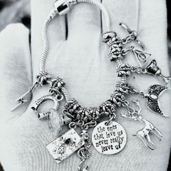 Harry Potter Deathly Hallow Charm Bracelet 