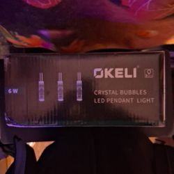 Crystal Bubble Led Light Set Brand New