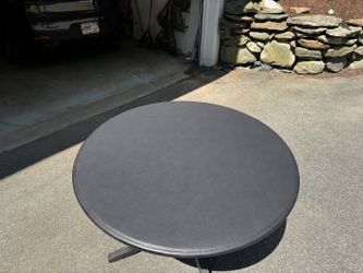 Black table