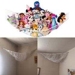 Stuffed Animal Hammock X2 Hanging Organizers