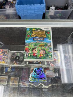 Animal Crossing City Folk Wii $40 Gamehogs 11am-7pm