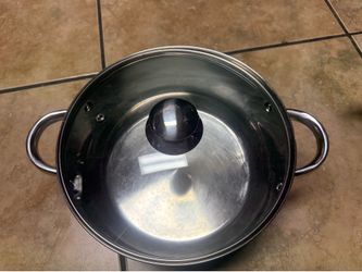 Beautiful stainless steel pot