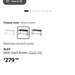 IKEA Alex Desk
