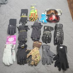 Various Ski / Snowboard Masks And Gloves $15 Each