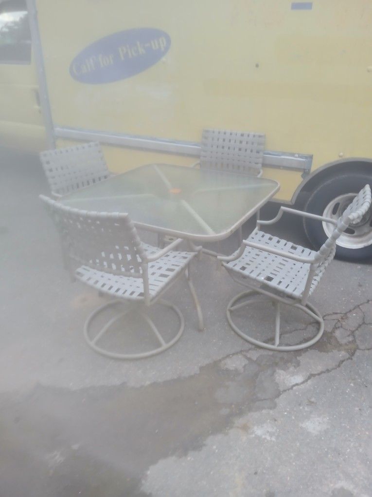 Outside Patio Set
