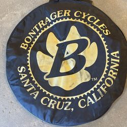 2 Vintage Bontrager Cycles Padded Wheel Bags