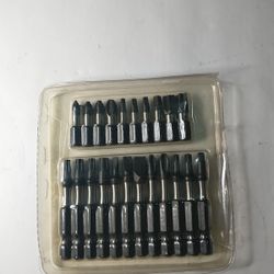 Milwaukee 22 Piece Impact Drill Screw Driver Bit Set - Short And Long Arm 