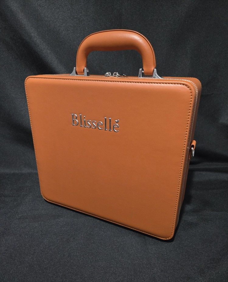 BLISSELLE Travel Makeup Bag LED Mirror