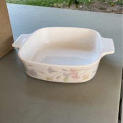 Corningware Floral Bouquet Dish