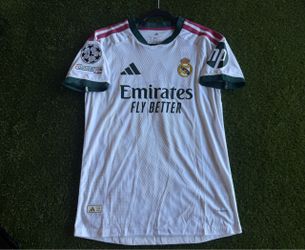 Real Madrid Adidas Home Jersey with UCL Patches