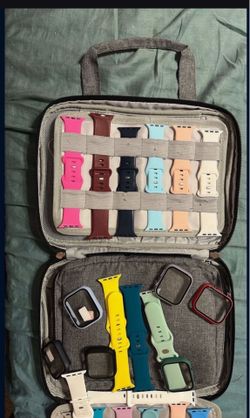 Apple Watch bands n face covers.