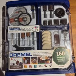DREMEL EZ LOCK 160 piece accessorie kit