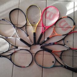 Tennis Rackets ( Head Wilson Prince Yonex...)