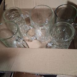 5 Newer Beer Mugs 