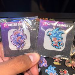 Moro V. Goku pins