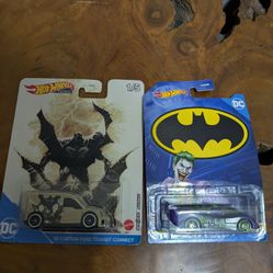Hot Wheels Premium DC – Batman & Joker (Both)