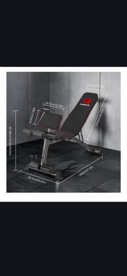 Adjustable Weight Bench - Utility weightBenches for Exercise,