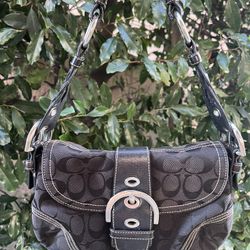 Coach Soho Black Signature 