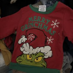 Toddler Grinch Sweater Size 3