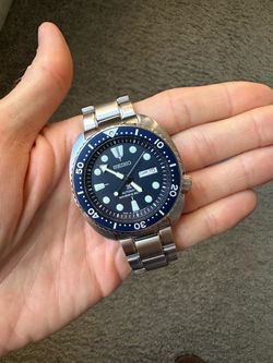 Seiko SRP773J Blue Turtle - Arabic