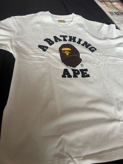 white A Bathing Ape t-shirt #streetwear #bape